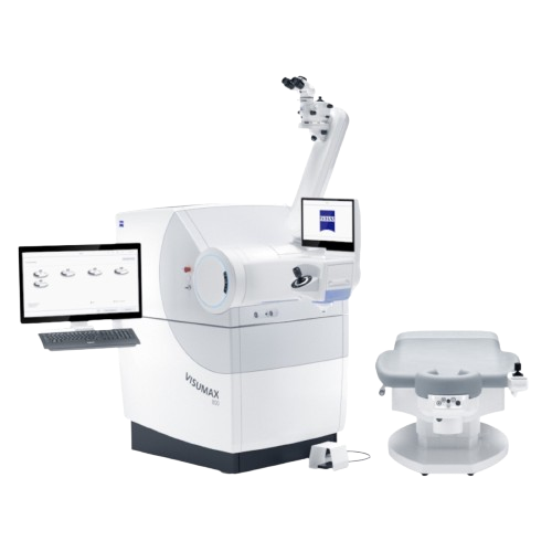 VisuMax 800 ZEISS laser equipment for SMILE PRO refractive surgery in Bogotá - Unique center in Colombia with this technology